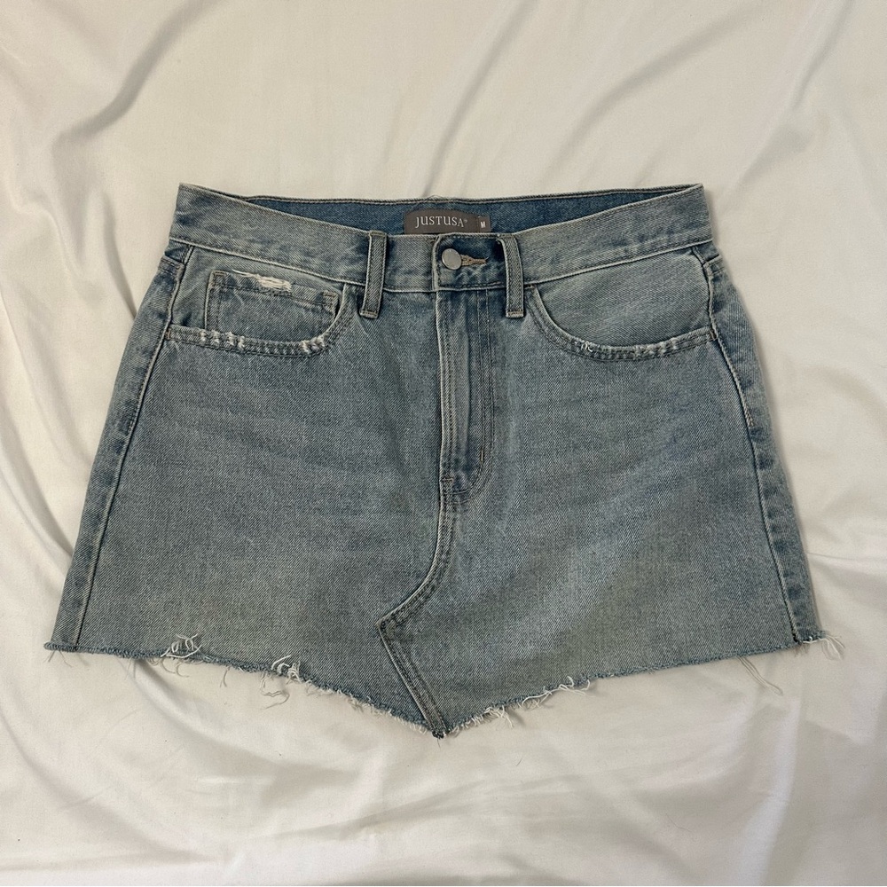 DENIM SKIRT